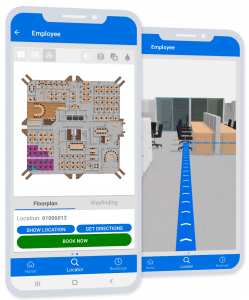Space booking and wayfinding